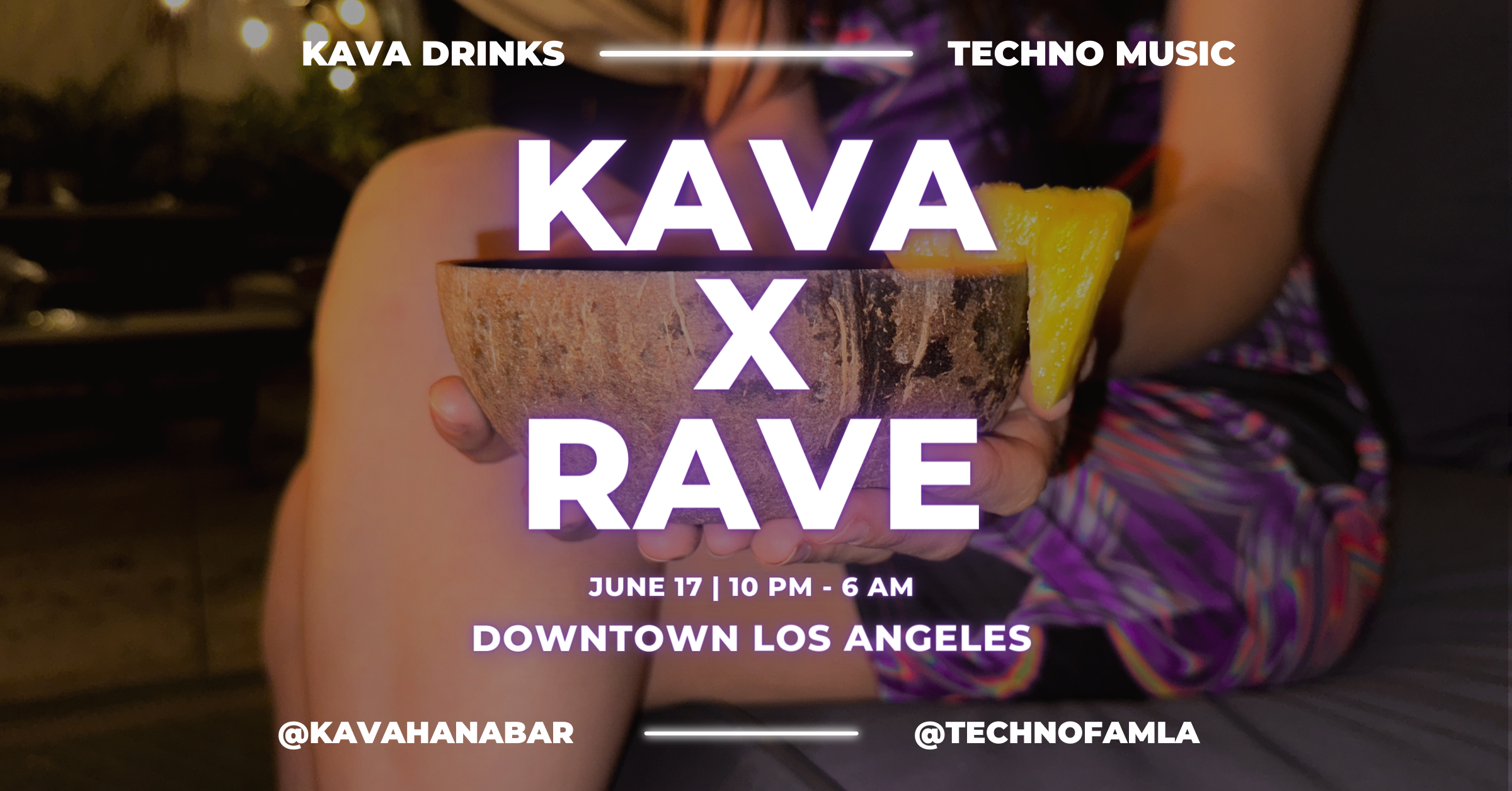 Technofamla Rave Event in Los Angeles Poster on June 17th 2023